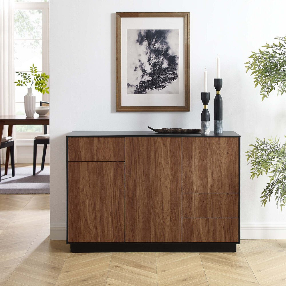 EEI-6597-BLK-WAL Holden 47" Sideboard by Modway