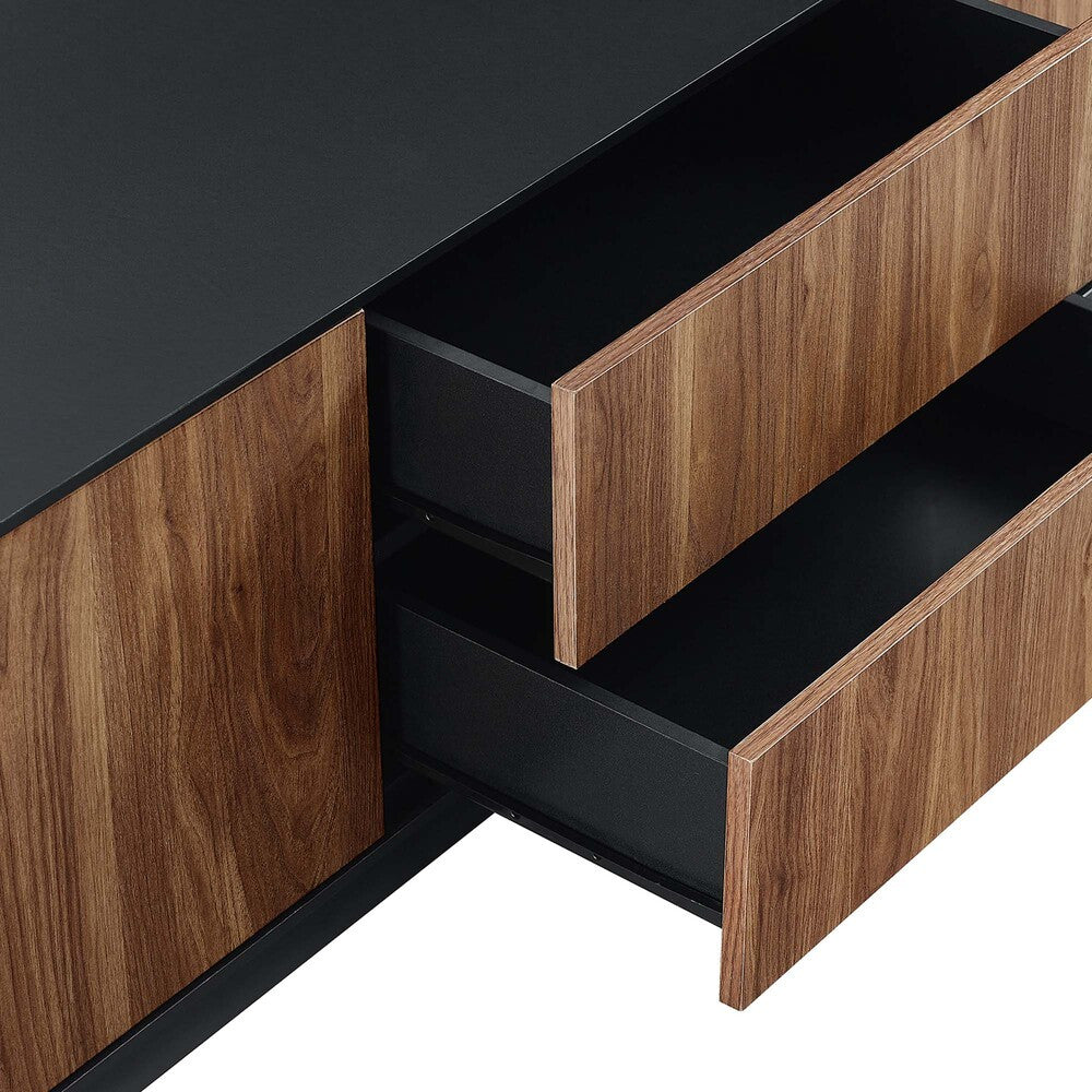 EEI-6598-BLK-WAL Holden 63" TV Stand by Modway