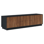 Modway EEI-6598-BLK-WAL Holden 63" TV Stand Black Walnut