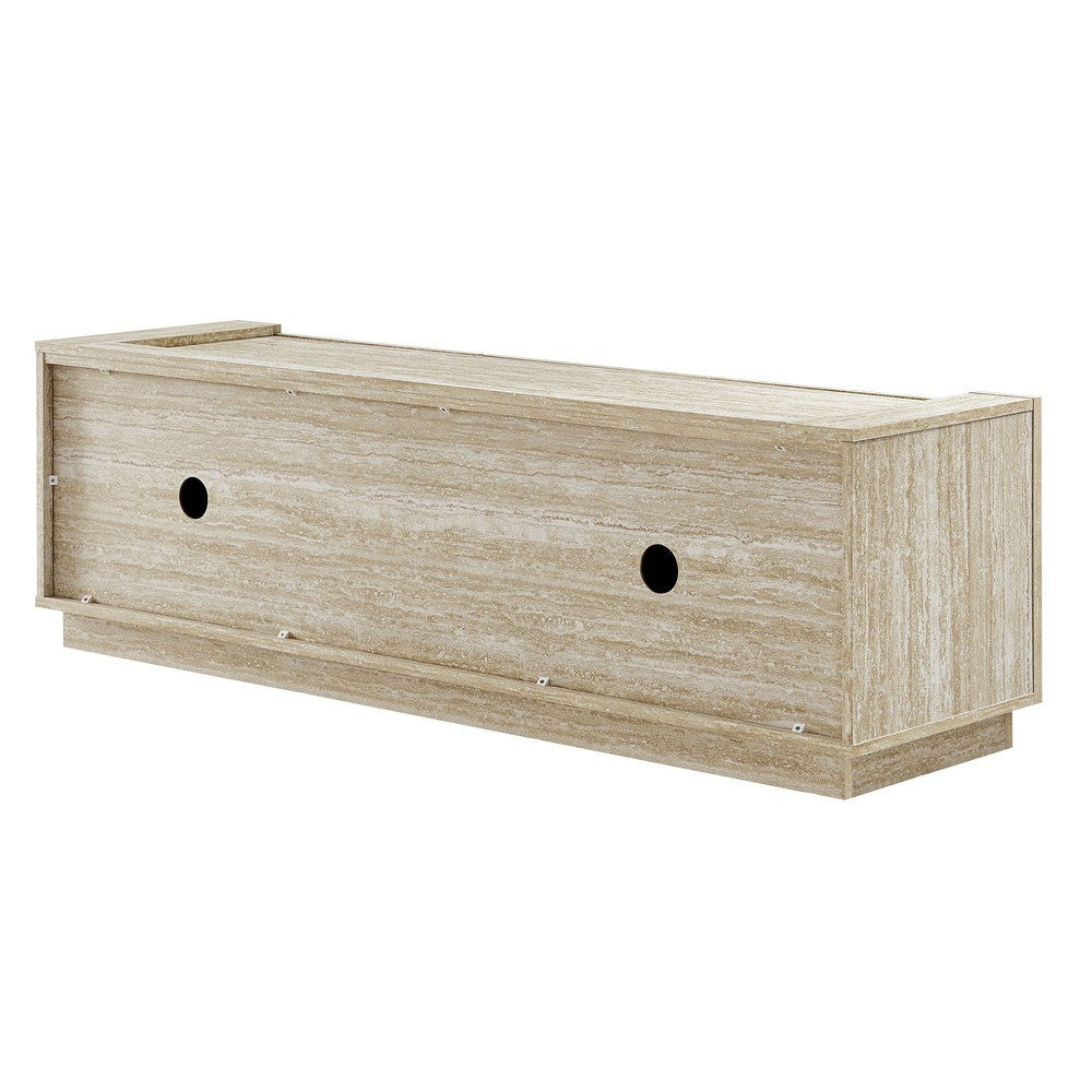 EEI-6907-TRA Hollis 59" Travertine TV Stand by Modway
