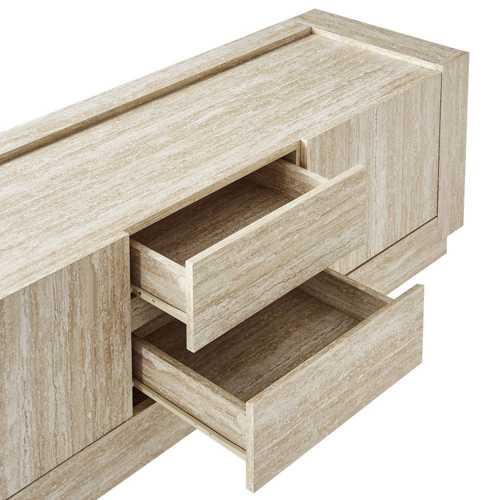EEI-6907-TRA Hollis 59" Travertine TV Stand by Modway