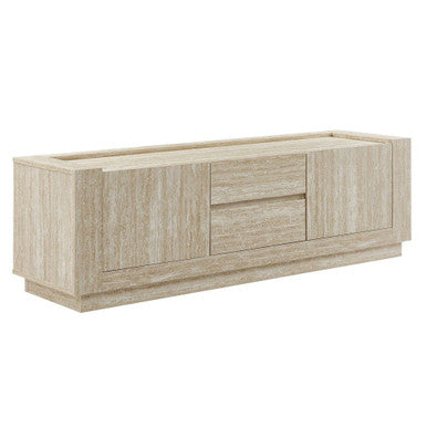Modway EEI-6907-TRA Hollis 59" Travertine TV Stand Travertine