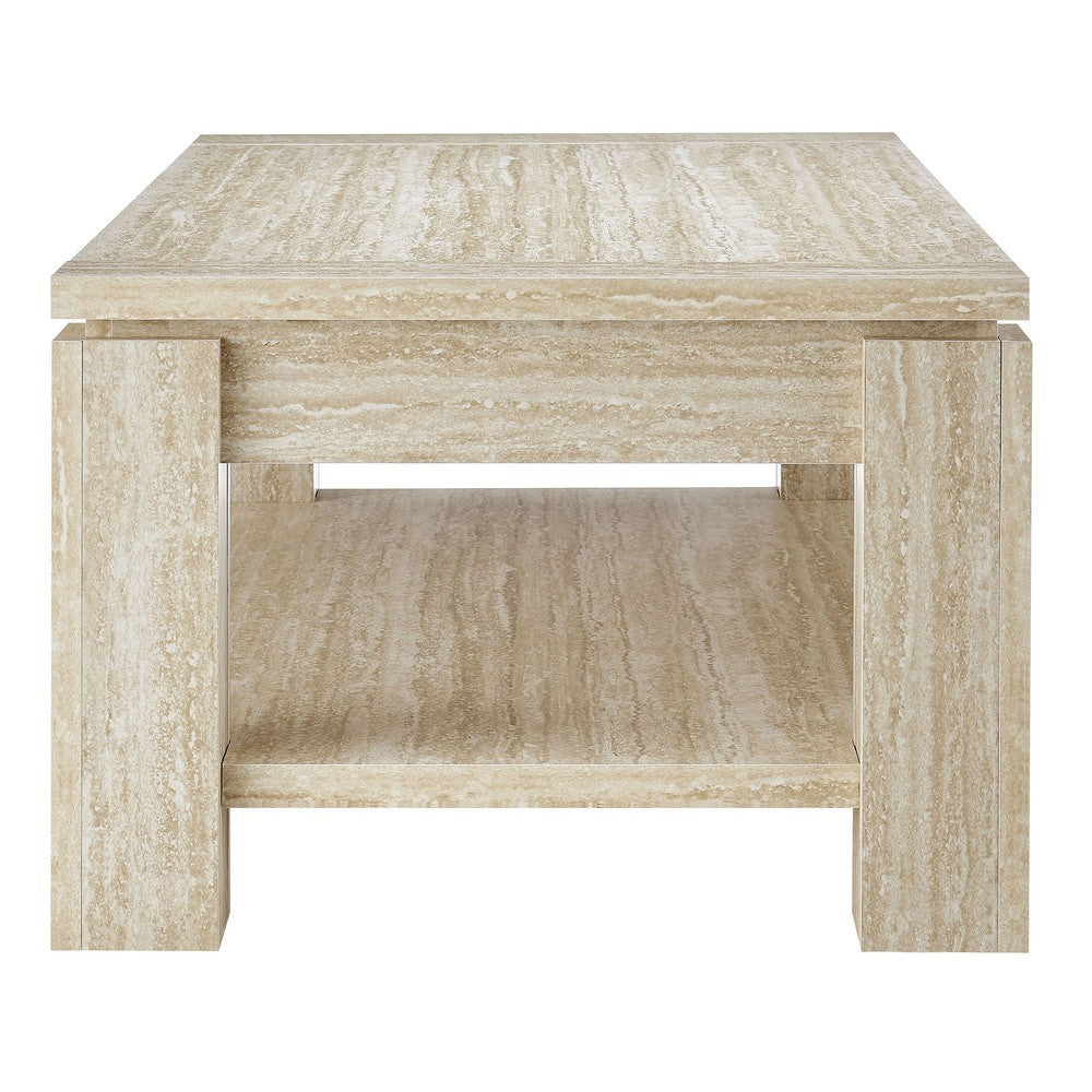 EEI-6908-TRA Hollis Travertine Coffee Table by Modway