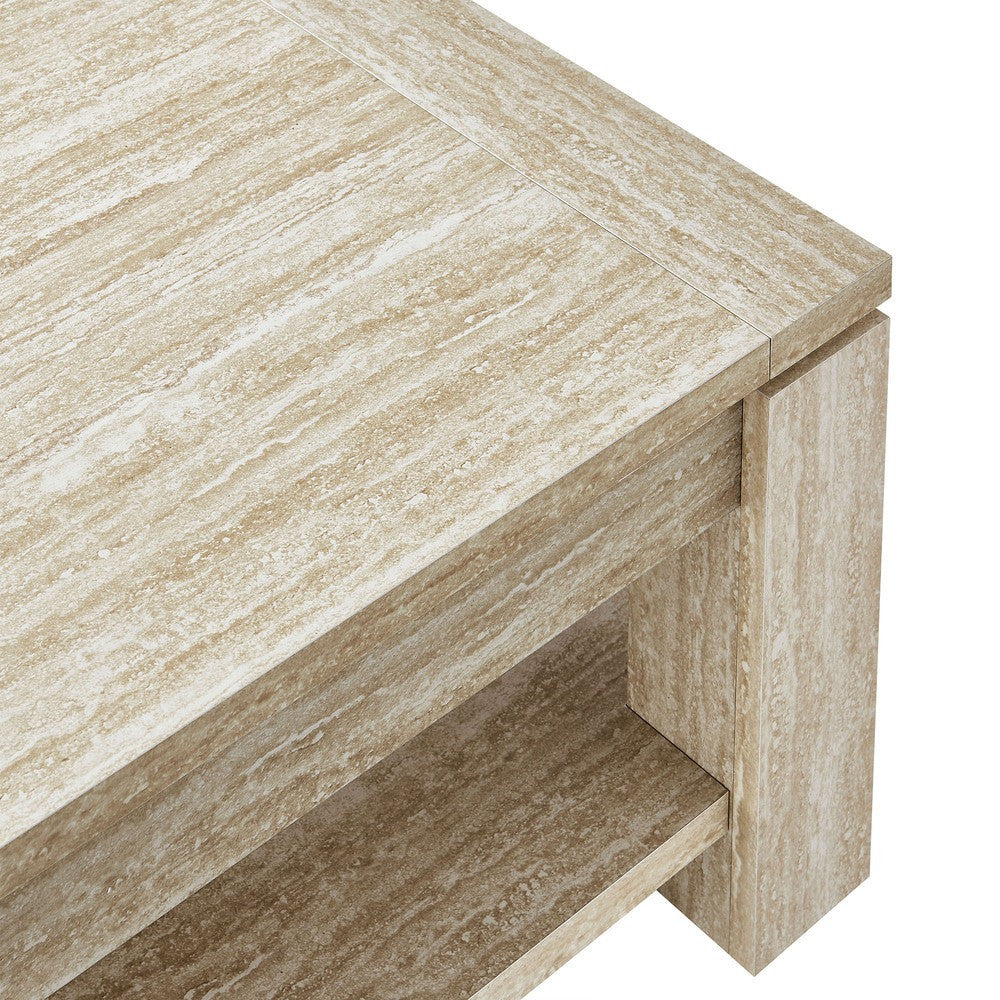 EEI-6908-TRA Hollis Travertine Coffee Table by Modway