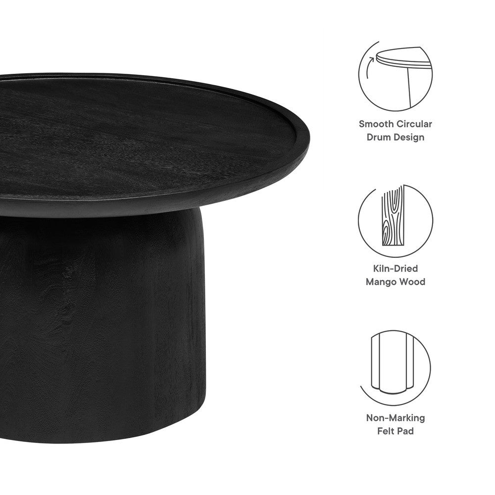 Modway Holloway 30" Round Wood Coffee Table by Modway-EEI-7144