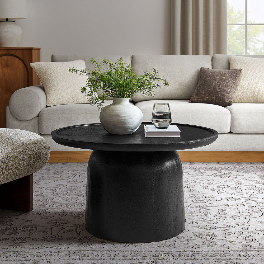 Modway Holloway 30" Round Wood Coffee Table by Modway-EEI-7144