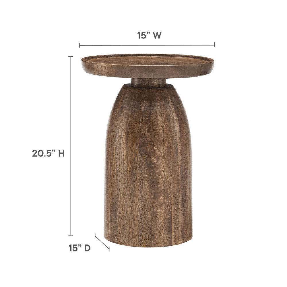 Modway Holloway Round Wood Side Table by Modway-EEI-7145