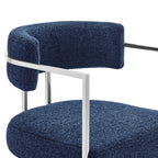 Modway Huron Curved Back Fabric and Metal Counter Stool by Modway-EEI-7227