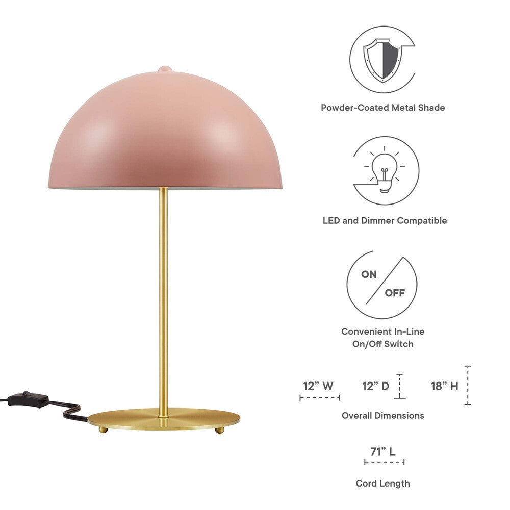 EEI-5629 Ideal Metal Table Lamp by Modway