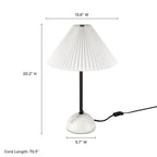 EEI-6878 Illusion Marble Dome Table Lamp by Modway