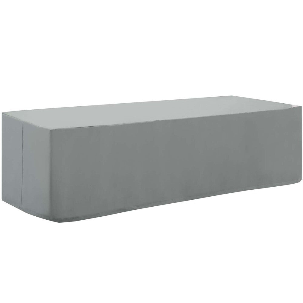 EEI-3143-GRY Immerse Convene / Sojourn / Summon Chaise or Sofa Outdoor Patio Furniture Cover by Modway