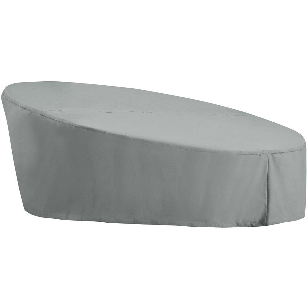 EEI-3135-GRY Immerse Convene / Sojourn / Summon Daybed Outdoor Patio Furniture Cover by Modway