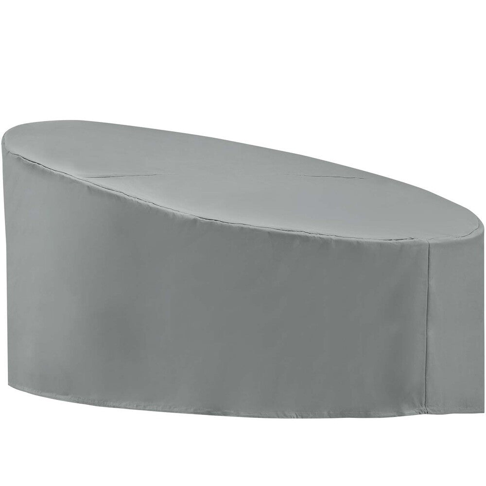EEI-3132-GRY Immerse Siesta and Convene Canopy Daybed Outdoor Patio Furniture Cover by Modway
