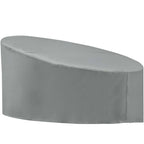 EEI-3132-GRY Immerse Siesta and Convene Canopy Daybed Outdoor Patio Furniture Cover by Modway