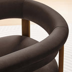 EEI-6775 Imogen Performance Velvet Barrel Dining Chairs Set of 2 by Modway