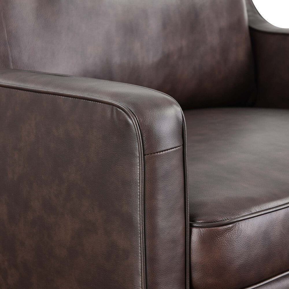 EEI-5555 Impart Genuine Leather Armchair by Modway