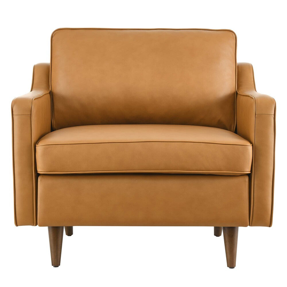 EEI-5555 Impart Genuine Leather Armchair by Modway