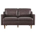 EEI-5554 Impart Genuine Leather Loveseat by Modway