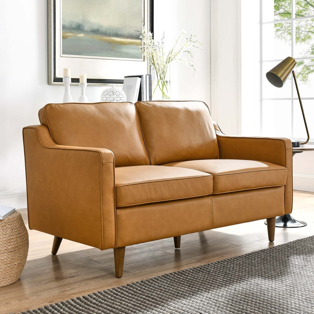 EEI-5554 Impart Genuine Leather Loveseat by Modway