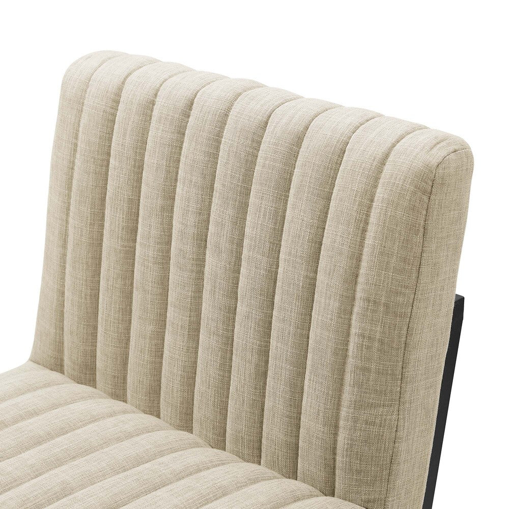 Modway Indulge Channel Tufted Fabric Counter Stools Set of 2 by Modway-EEI-5741-BEI