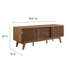 EEI-6180-WAL Iterate 59" TV Stand by Modway