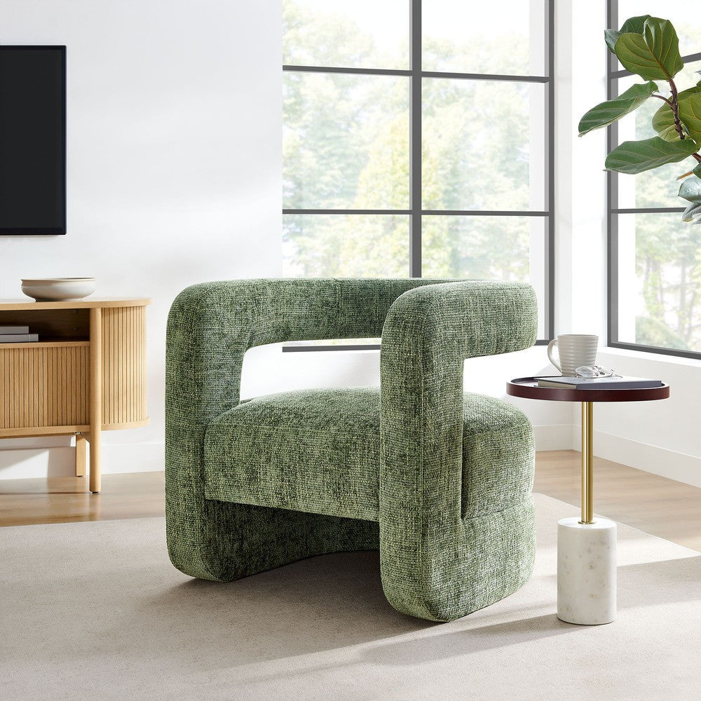 EEI-6991 Jaylin Upholstered Chenille Accent Chair by Modway