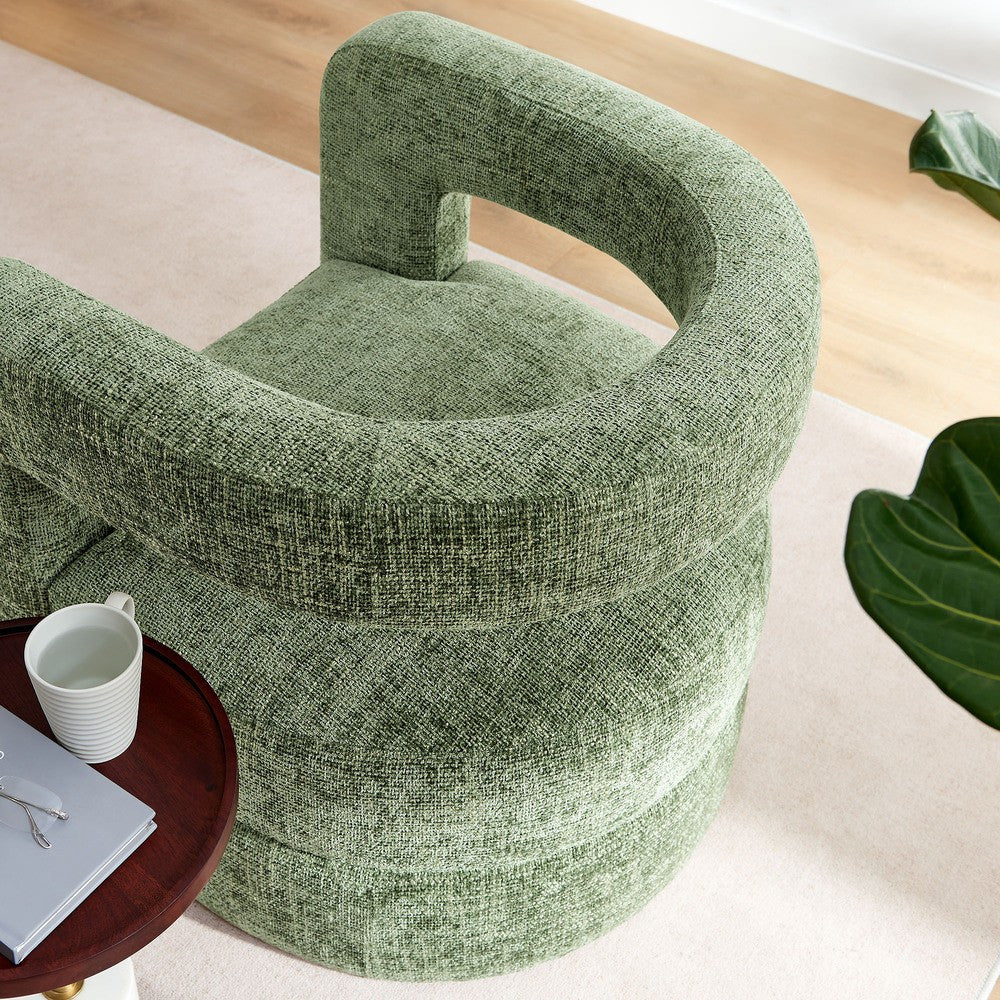 EEI-6991 Jaylin Upholstered Chenille Accent Chair by Modway
