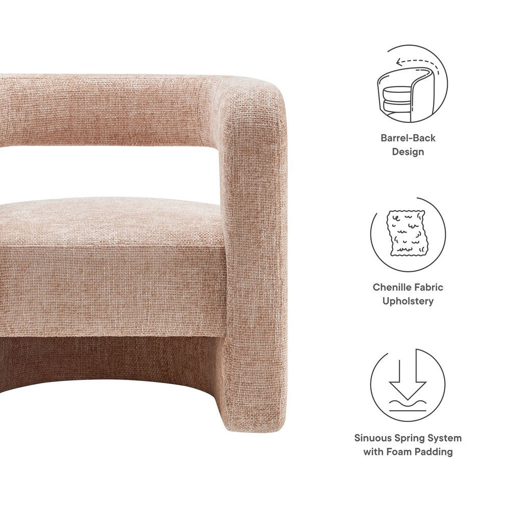 EEI-6991 Jaylin Upholstered Chenille Accent Chair by Modway