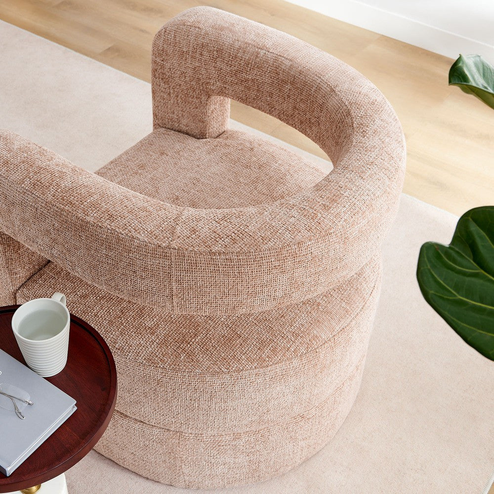 EEI-6991 Jaylin Upholstered Chenille Accent Chair by Modway