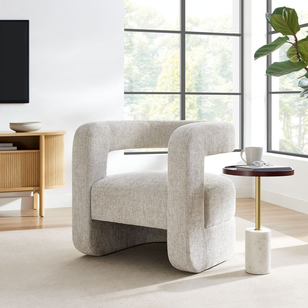 EEI-6991 Jaylin Upholstered Chenille Accent Chair by Modway