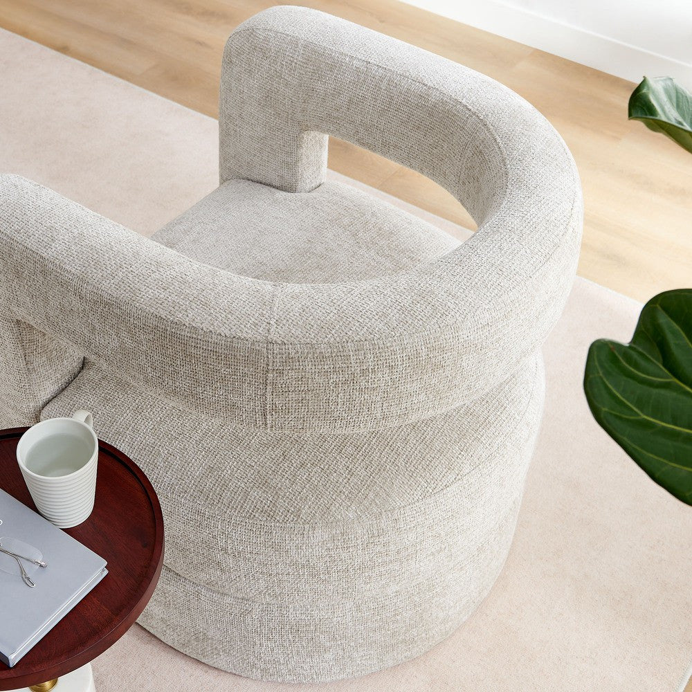EEI-6991 Jaylin Upholstered Chenille Accent Chair by Modway