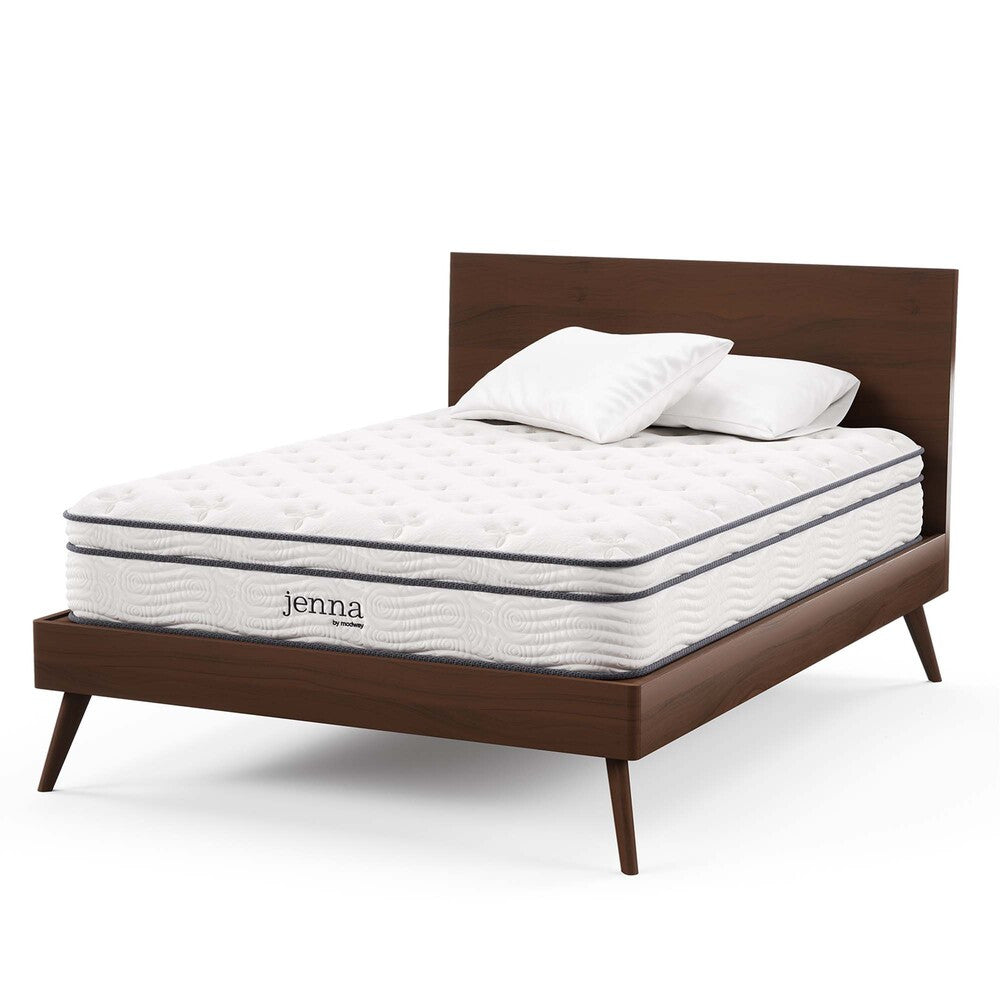 MOD-5769-WHI Jenna 10" Innerspring and Foam Full Mattress by Modway