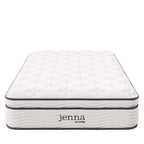 MOD-6363-WHI Jenna 10" Innerspring and Foam Twin XL Mattress by Modway