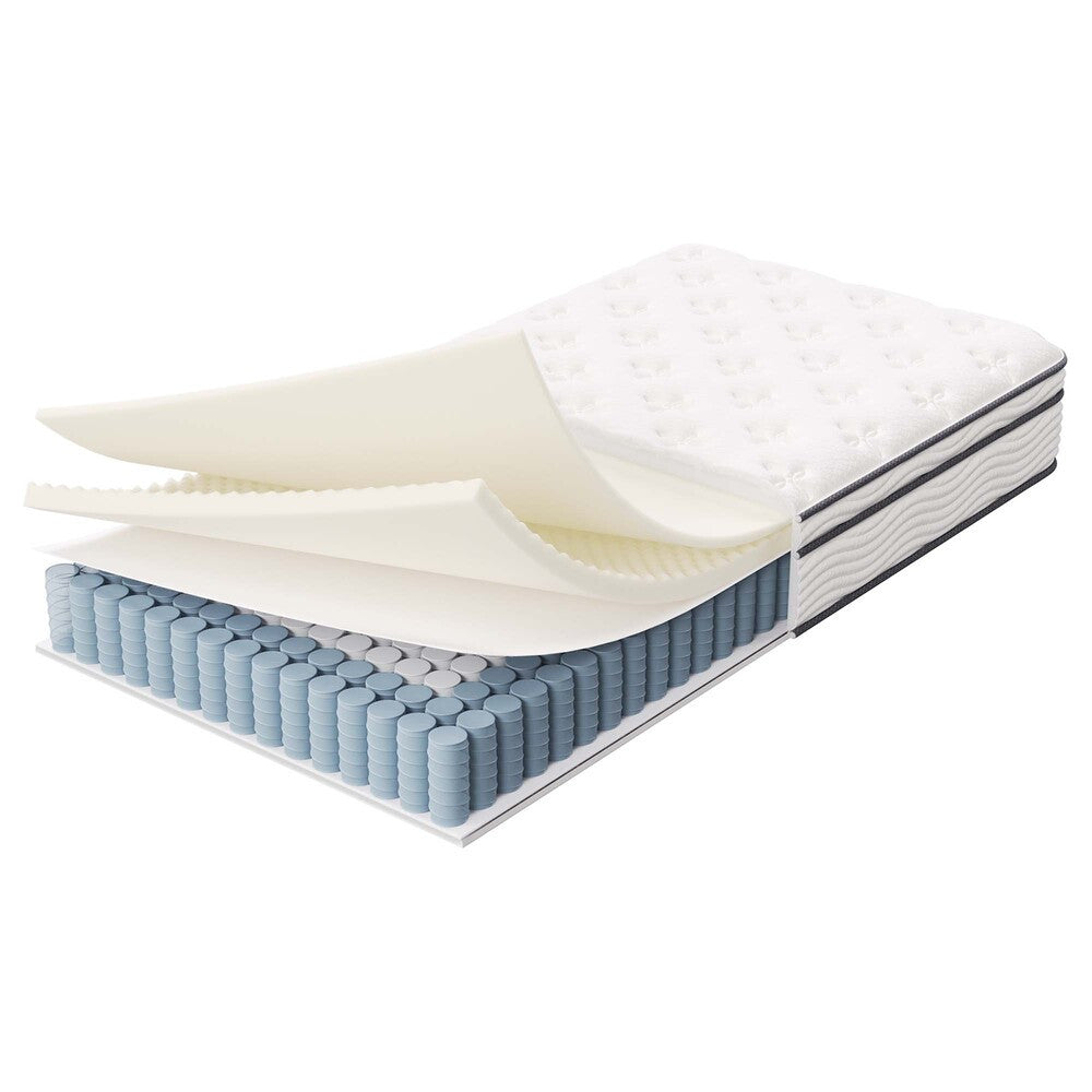 MOD-6363-WHI Jenna 10" Innerspring and Foam Twin XL Mattress by Modway