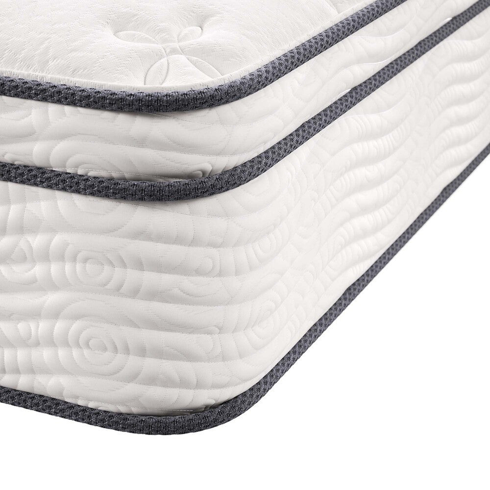 MOD-7088-WHI Jenna 12" Innerspring and Foam Full Mattress by Modway