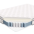MOD-7089-WHI Jenna 12" Innerspring and Foam Queen Mattress by Modway