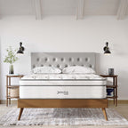 MOD-6085-WHI Jenna 14" Innerspring and Foam King Mattress by Modway
