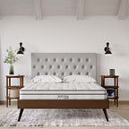 MOD-7096-WHI Jenna 6" Innerspring and Foam King Mattress by Modway