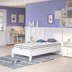 MOD-7092-WHI Jenna 6" Innerspring and Foam Narrow Twin Mattress by Modway