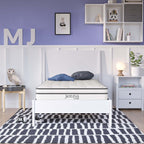 MOD-7092-WHI Jenna 6" Innerspring and Foam Narrow Twin Mattress by Modway