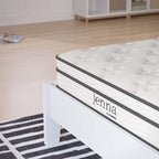 MOD-7092-WHI Jenna 6" Innerspring and Foam Narrow Twin Mattress by Modway