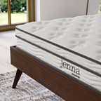 MOD-7095-WHI Jenna 6" Innerspring and Foam Queen Mattress by Modway