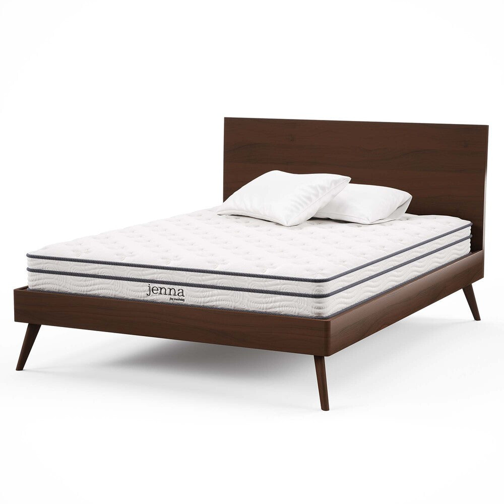 MOD-7095-WHI Jenna 6" Innerspring and Foam Queen Mattress by Modway