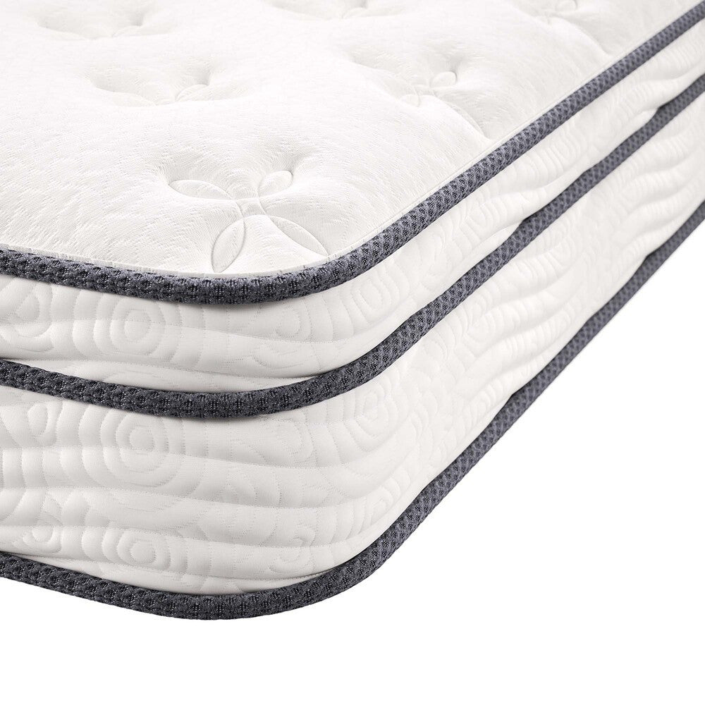 MOD-6134-WHI Jenna 8" Innerspring and Foam Full Mattress by Modway