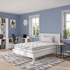 MOD-6134-WHI Jenna 8" Innerspring and Foam Full Mattress by Modway