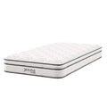 Modway MOD-6133-WHI Jenna 8" Innerspring and Foam Twin Mattress White