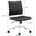 EEI-1525 Jive Armless Mid Back Office Chair by Modway