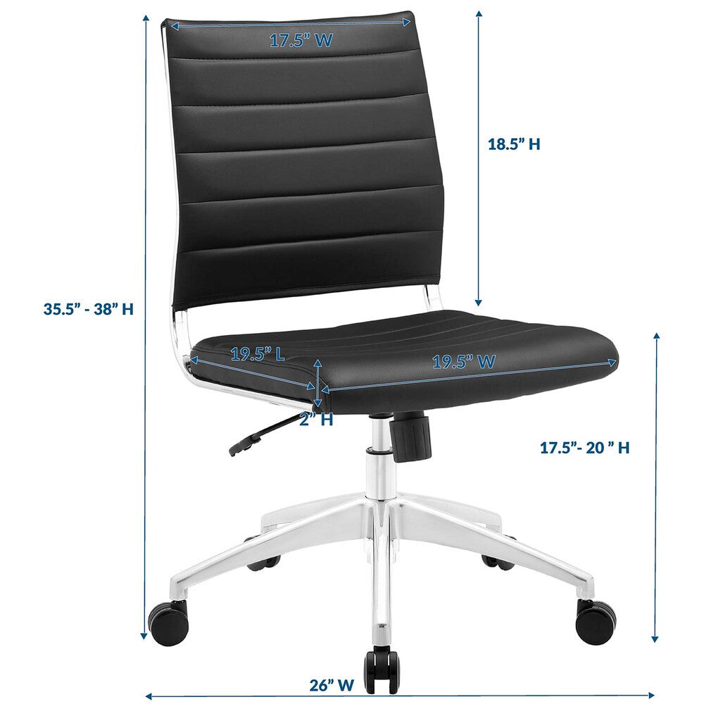 EEI-1525 Jive Armless Mid Back Office Chair by Modway