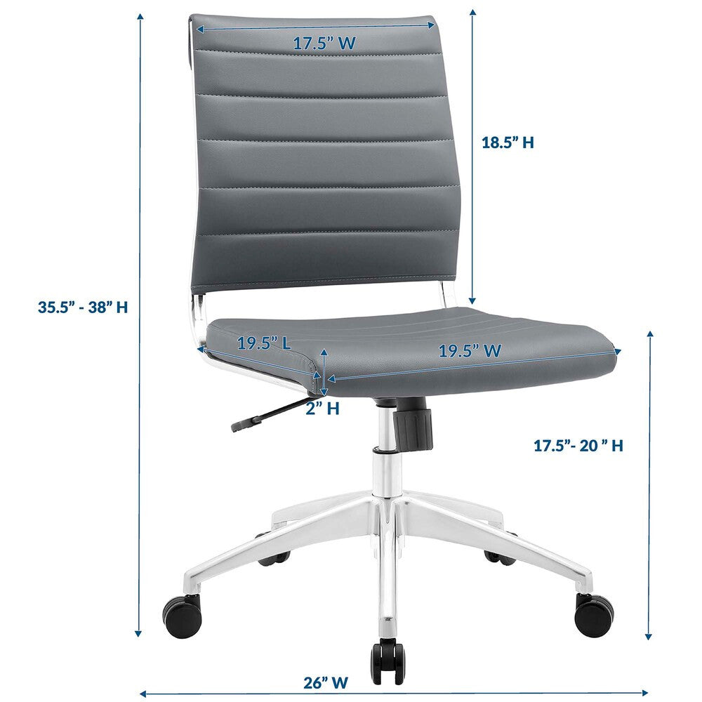 EEI-1525 Jive Armless Mid Back Office Chair by Modway