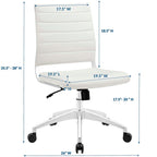 EEI-1525 Jive Armless Mid Back Office Chair by Modway